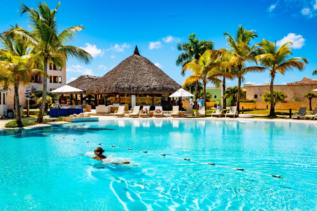 pool sports illustrated resort cap cana dominican republic