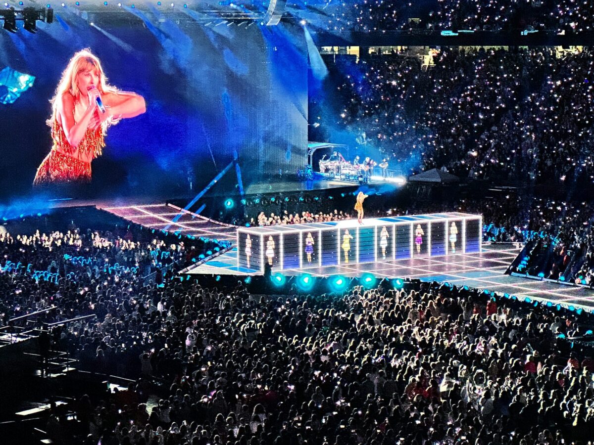 Taylor Swift performed at Gillette Stadium in May as part of the US Era's Tour. Source: Stephen Mease/Unsplash