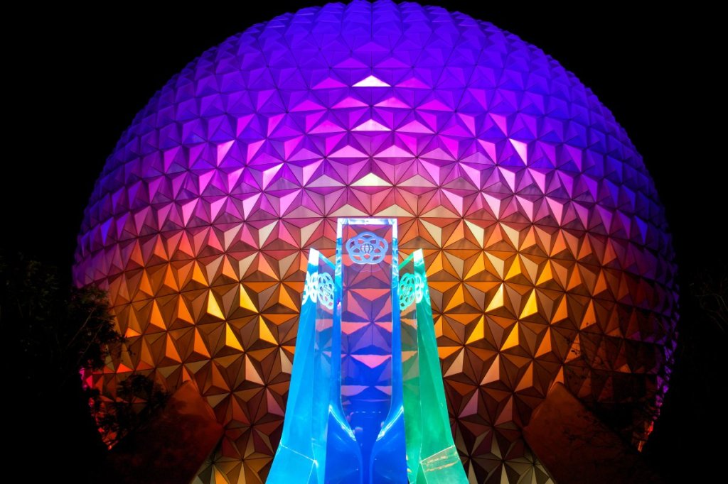 Spaceship Earth Fountain