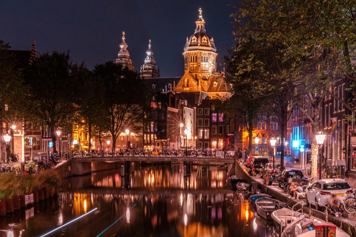 Amsterdam's Red Light District.