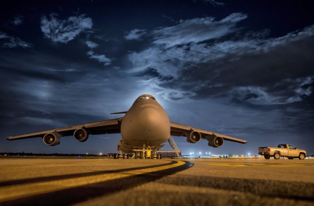 Airplane on tarmac