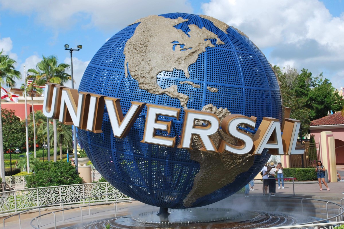 The Universal Studios Plaza in Orlando, Florida. 