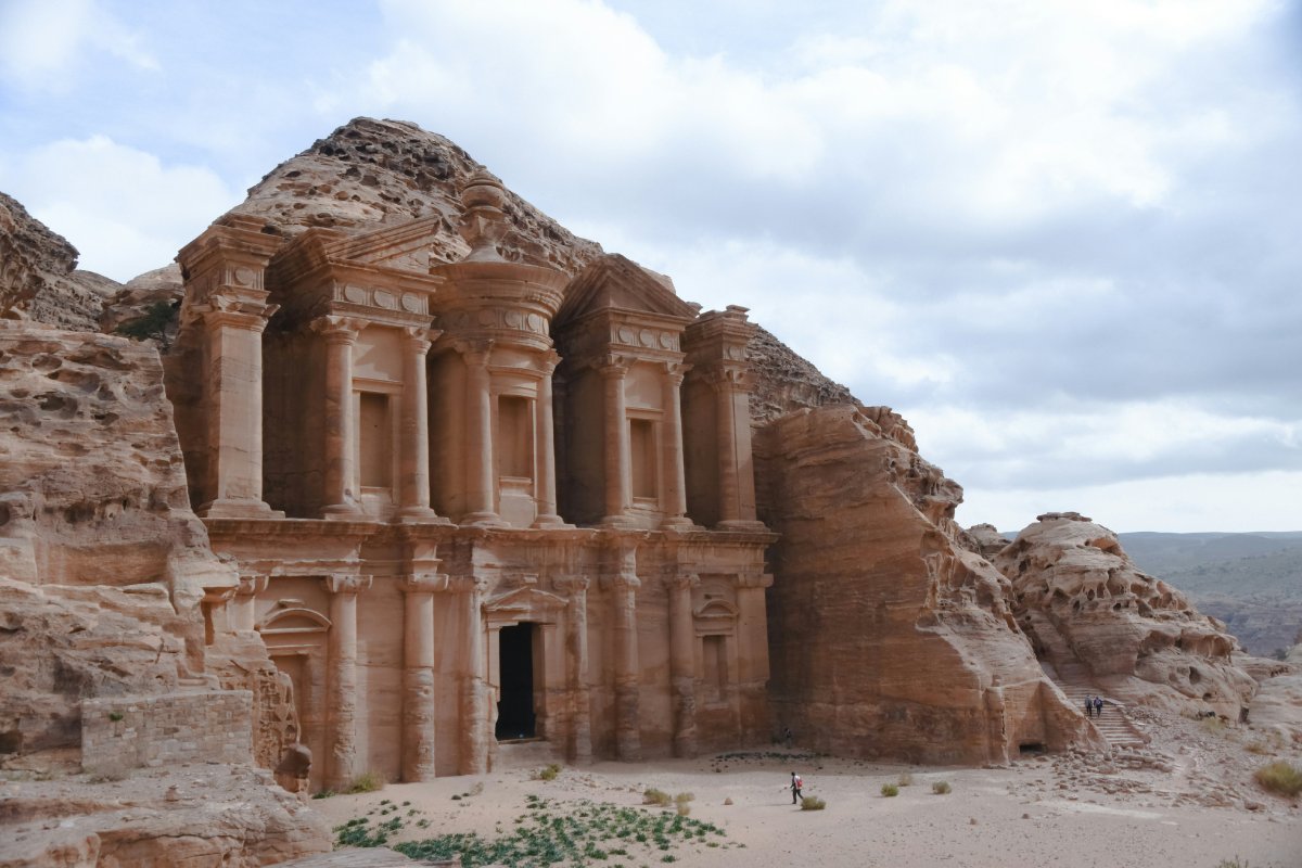 Petra, Jordan. Middle East tourism was strong until the war in October.