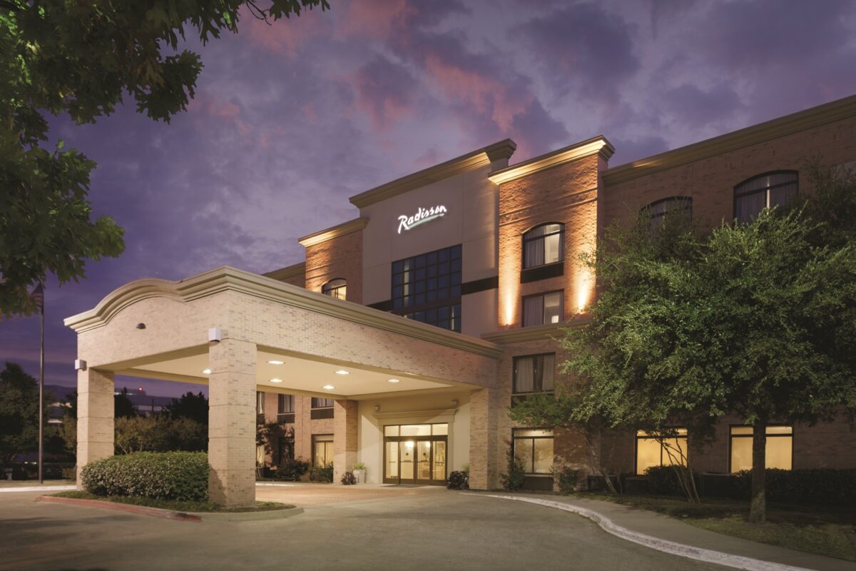 Pictured: Radisson Hotel in Addison, Texas.
