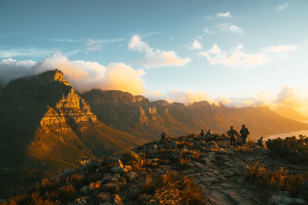 Hiking in Cape Town.