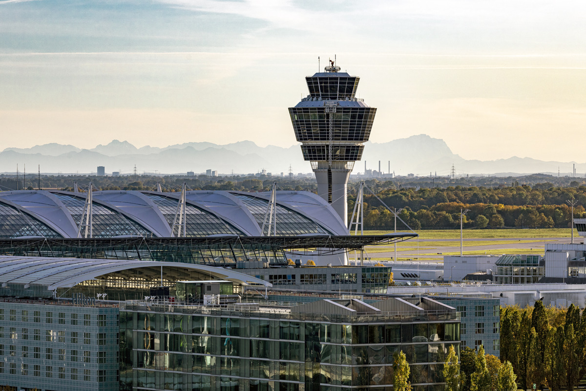 Munich Airport Air Traffic Control Tower