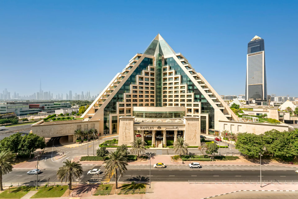 Raffles Dubai and Sofitel Dubai The Obelisk