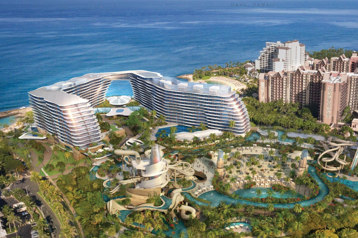 A render of the proposed Atlantis Ko Olina resort.
