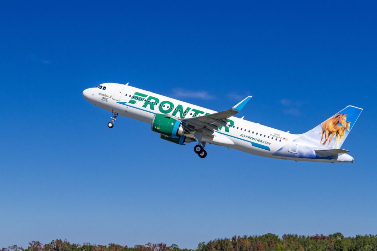 Frontier Airlines operates an all-Airbus fleet.