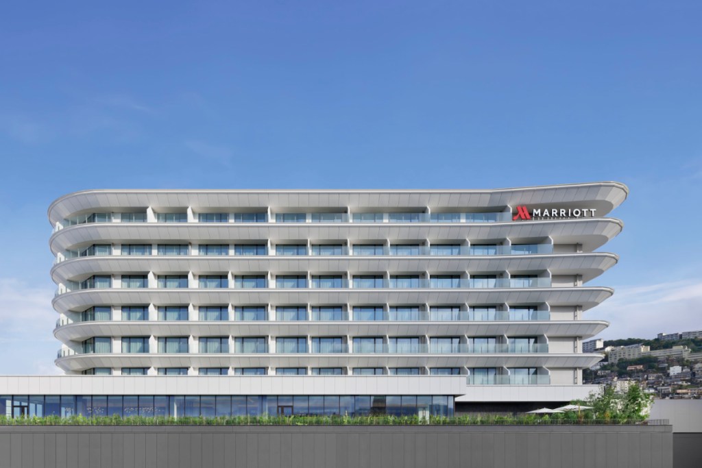 exterior of Nagasaki Marriott Hotel