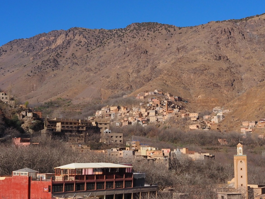 View from the village of Imlil of the Atlas Mountains february 2024 source skift