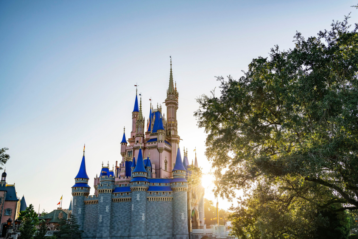Cinderella Castle, the icon of Magic Kingdom Park at Walt Disney World Resort in Lake Buena Vista, Florida. Photo by Matt Stroshane. Source: Walt Disney Company.