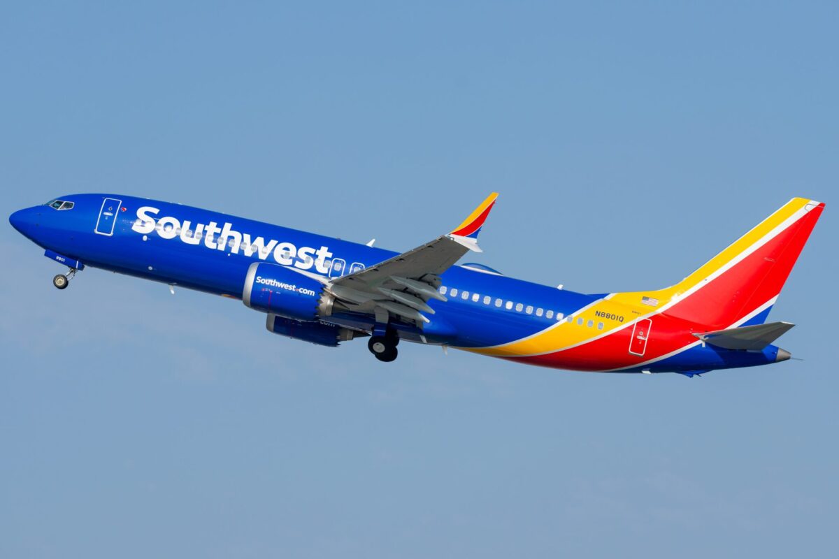 A Southwest Airlines Boeing 737 Max 8. Vincenzo Pace