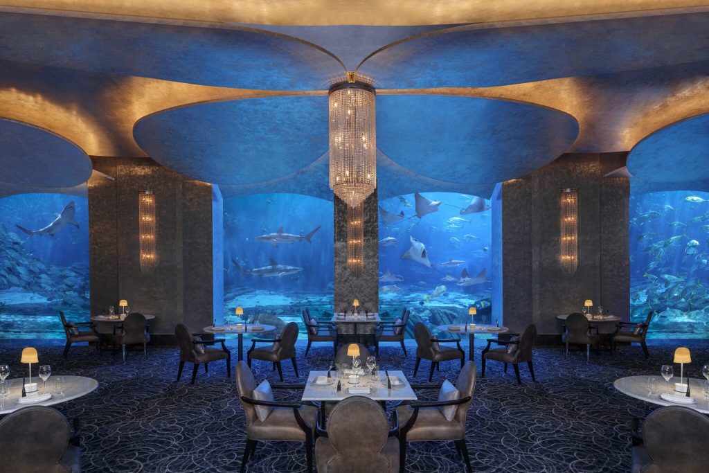 Ossiano, located in Atlantis, The Palm.