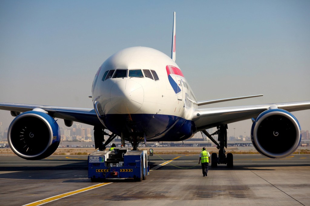 British Airways 777