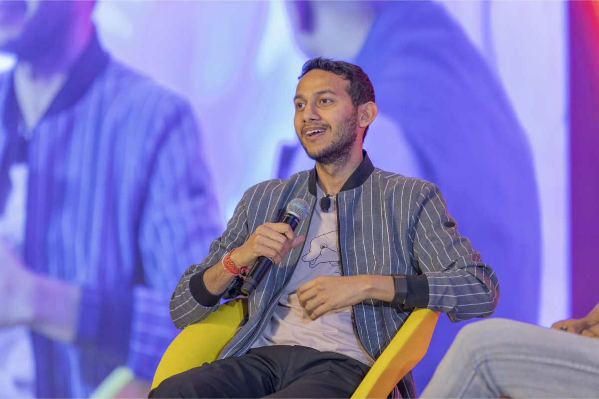 Ritesh Agarwal, CEO and founder of OYO, spoke on-stage at Skift India Summit in Delhi-NCR in March 2024. Source: Skift.