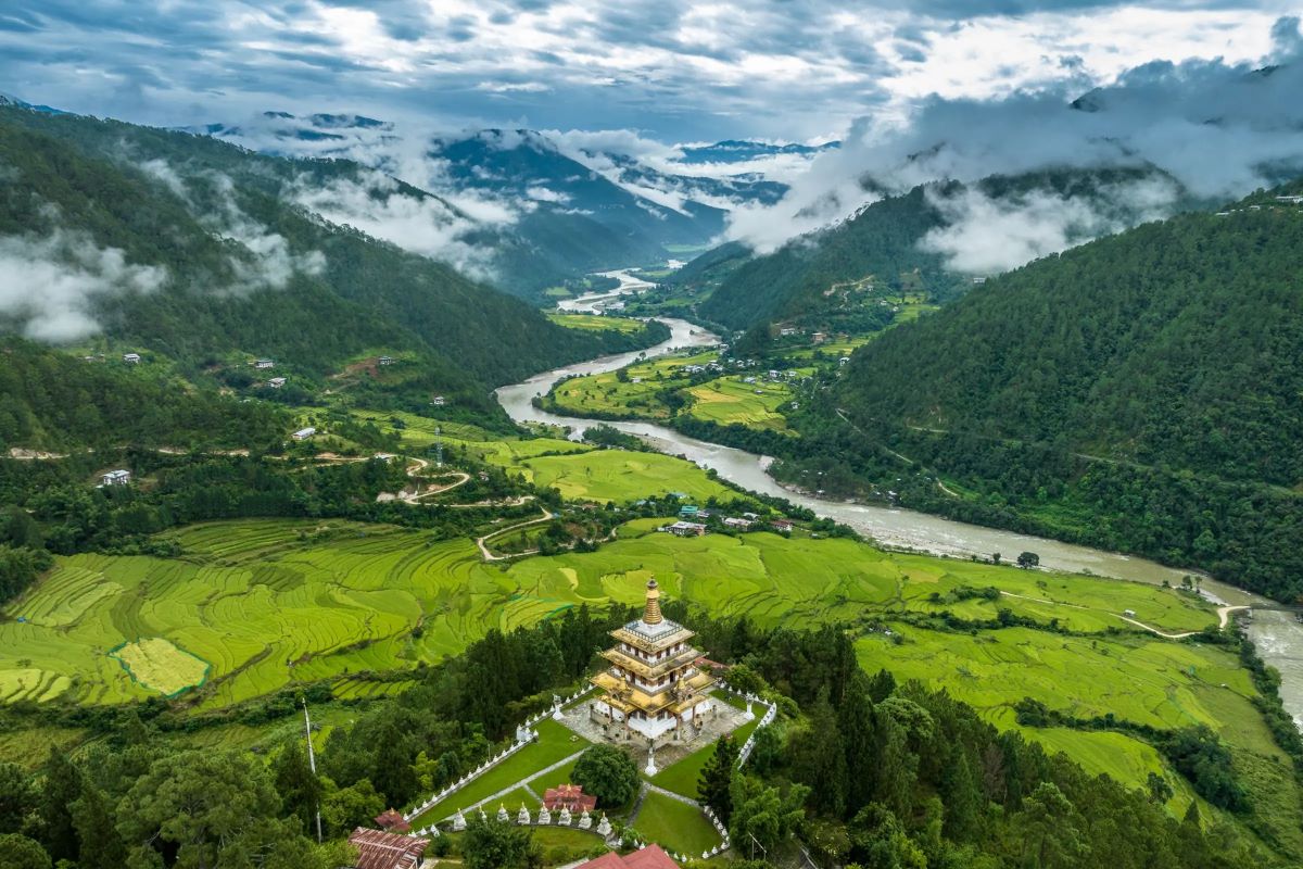 This year between January 1 and March 31, Bhutan received a record number of visitors.