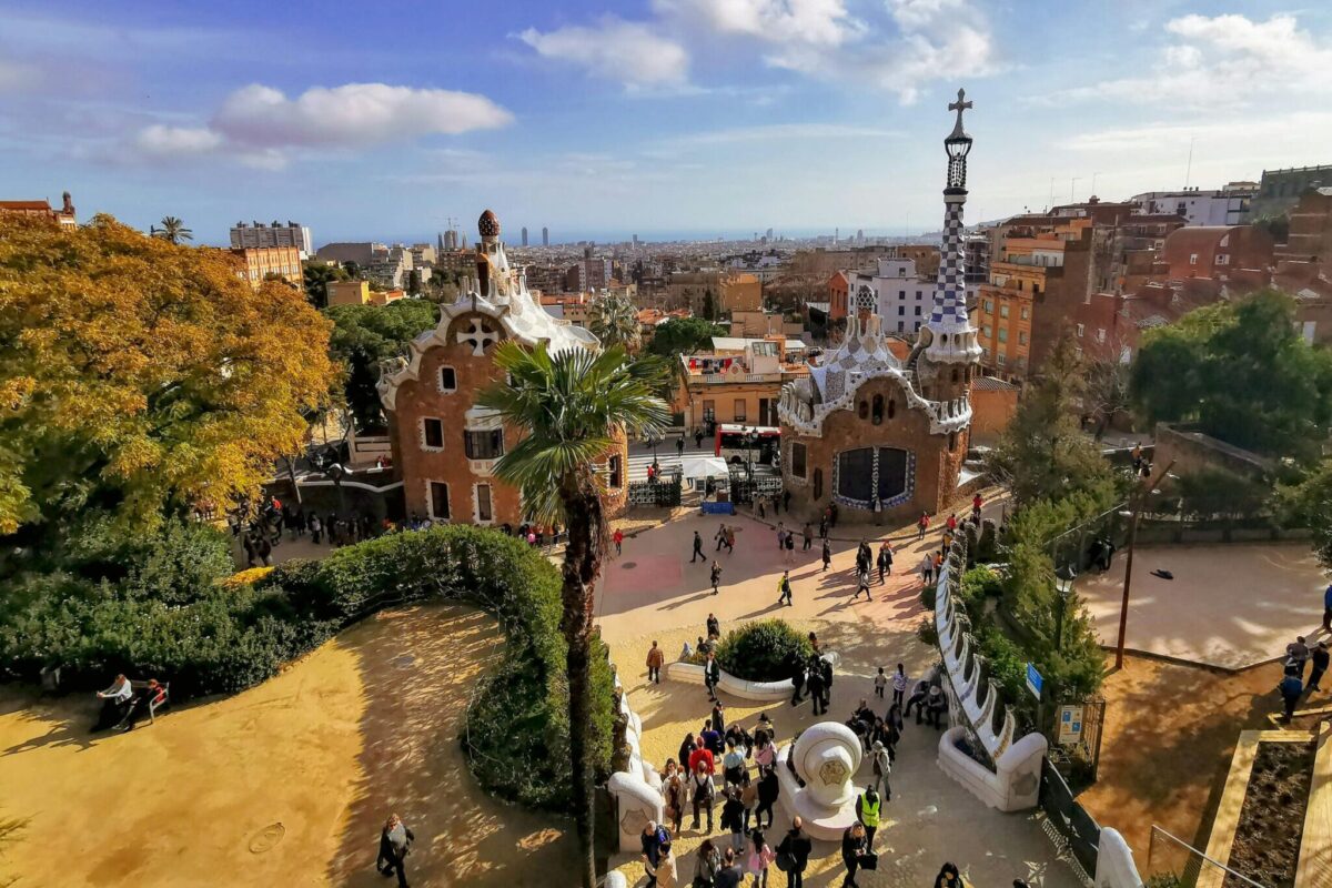 Park Guell in Spain. Unlike many Schengen countries, Spain has been processing visas within four days for Indian travelers. 