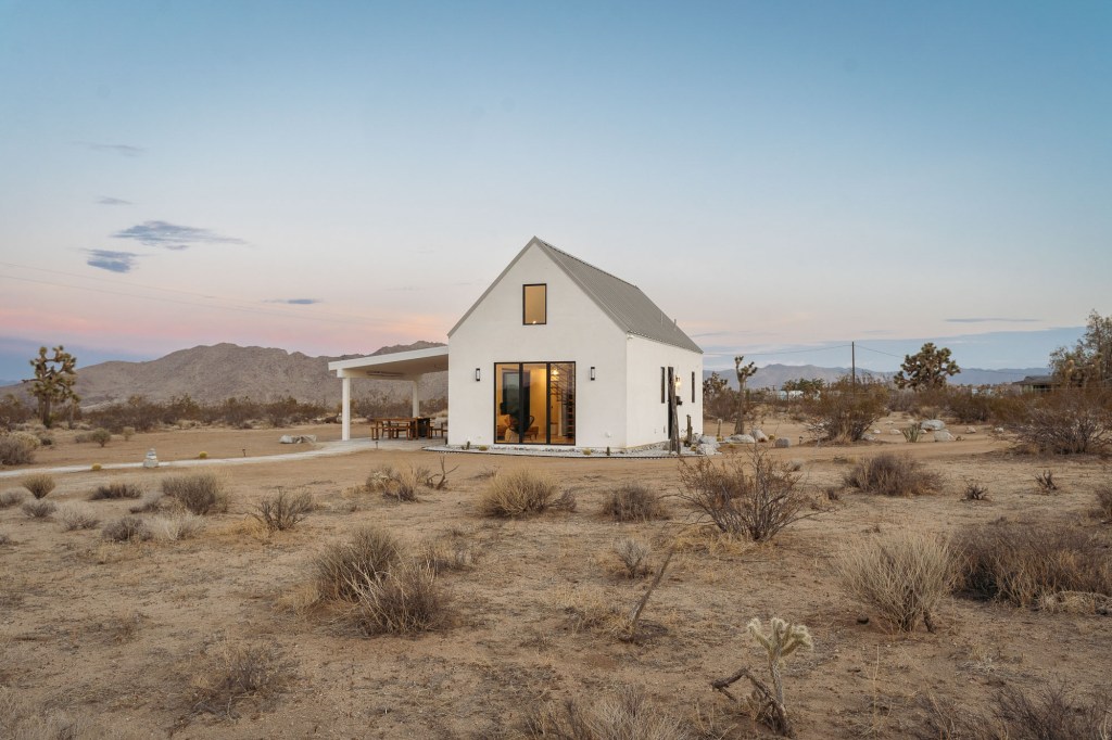 A home in a rural area.