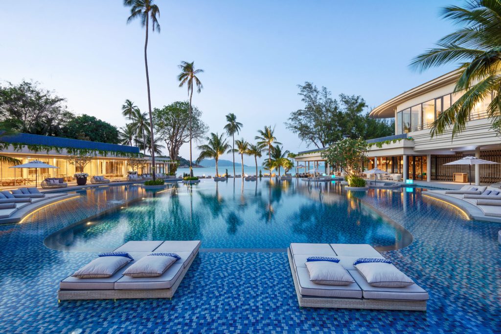 view of a pool at a resort in Thailand