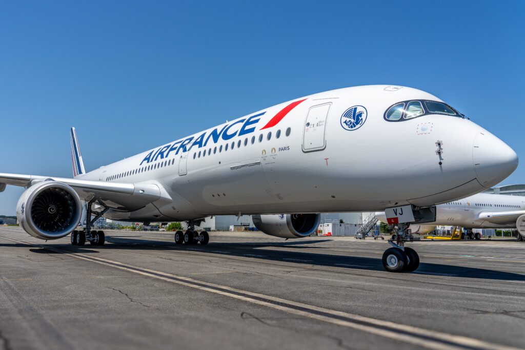 Air France's special Paris 2024 plane