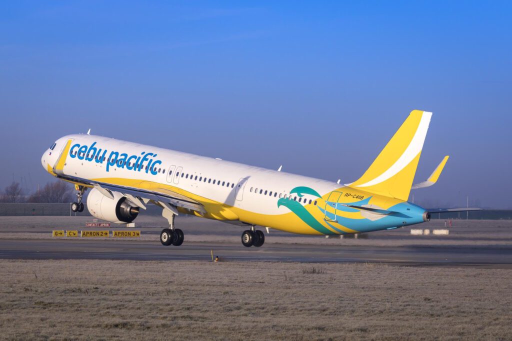 First A320neo for the Philippines%C2%92 Cebu Pacific