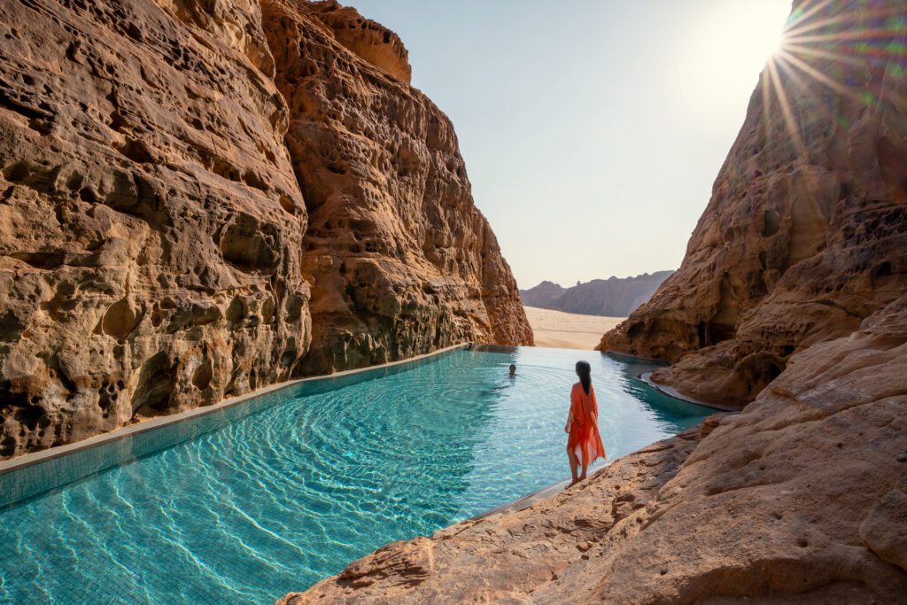 Banyan Tree Resort AlUla Canyon Pool 1