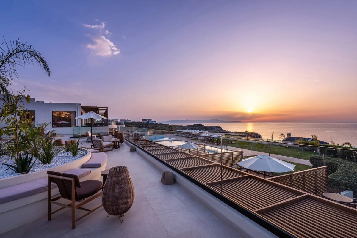 Pictured: Isla Brown Chania Crete Resort in Greece, of the Curio Collection by Hilton. Bilt Rewards has partnered with the Hilton Honors loyalty program.