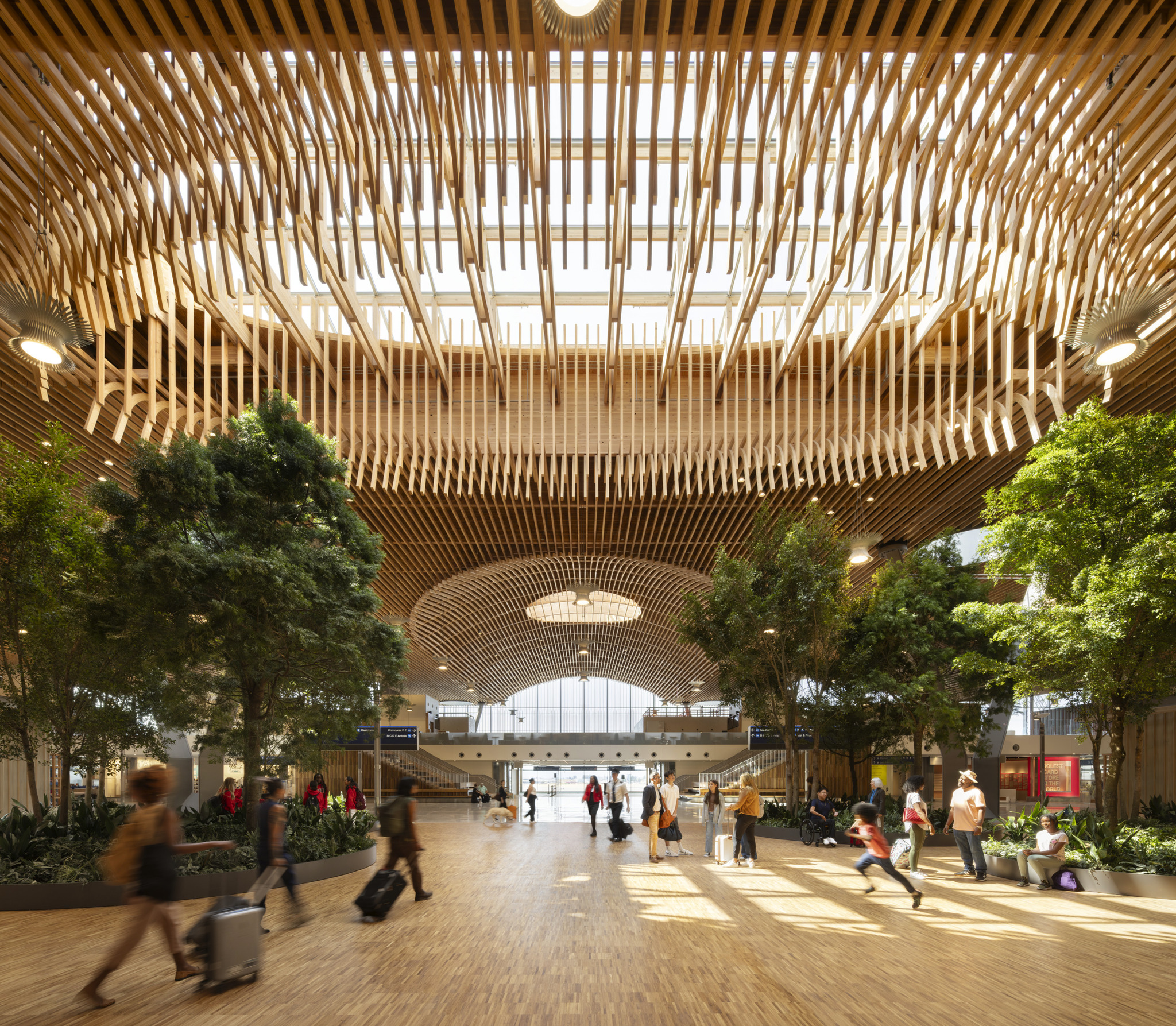 Portland airport’s new main terminal 