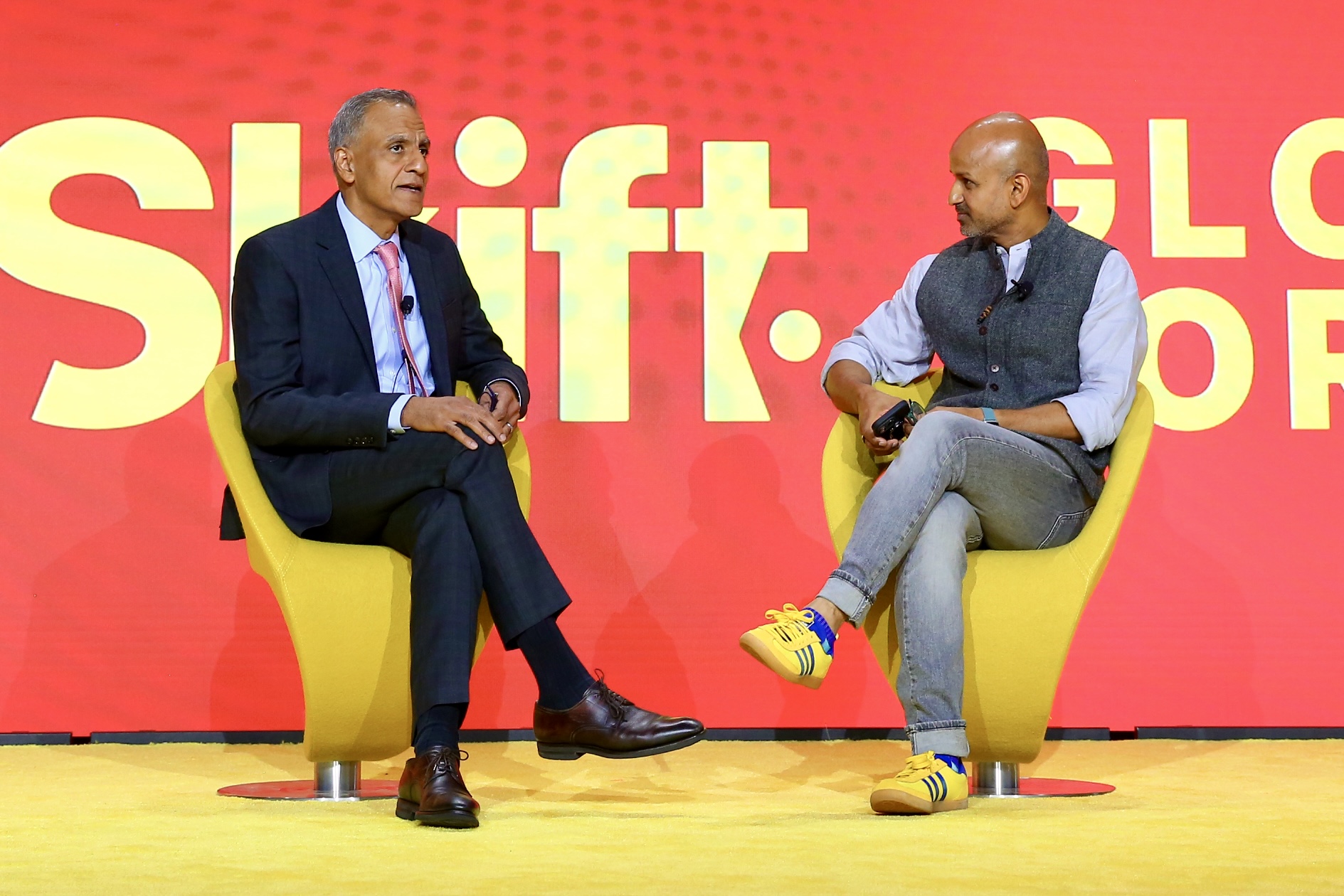 Deputy Secretary of State Richard Verma at the 2024 Skift Global Forum in New York on September 17. 