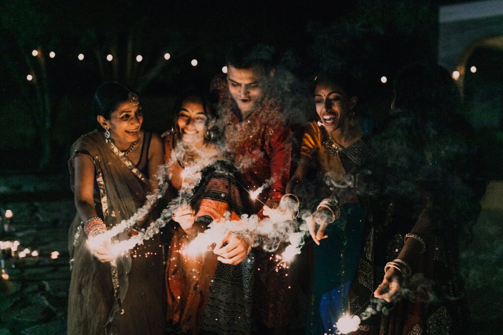 Image: Diwali celebrations