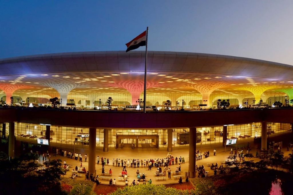 Image: Chhatrapati Shivaji Maharaj International Airport in Mumbai