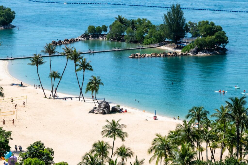 Sentosa Island Beach Resort in Singapore