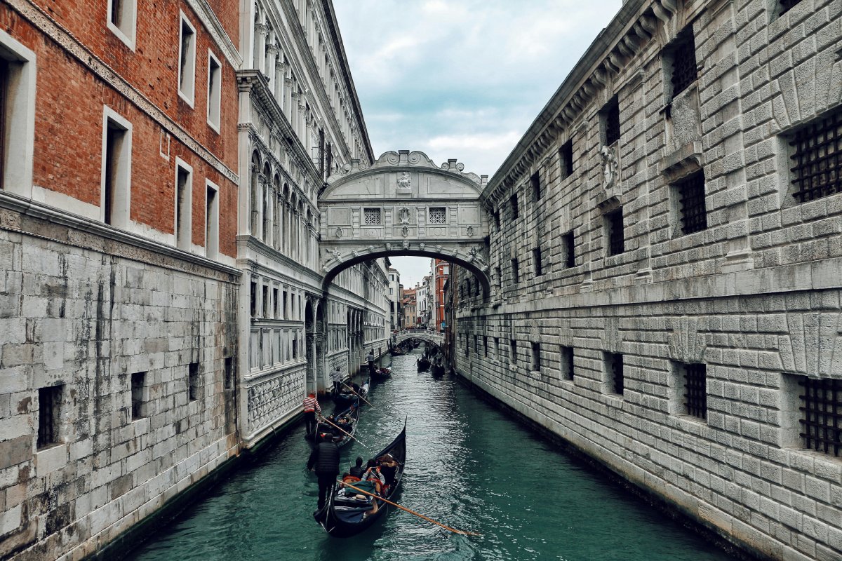 One of Venice's iconic canals.