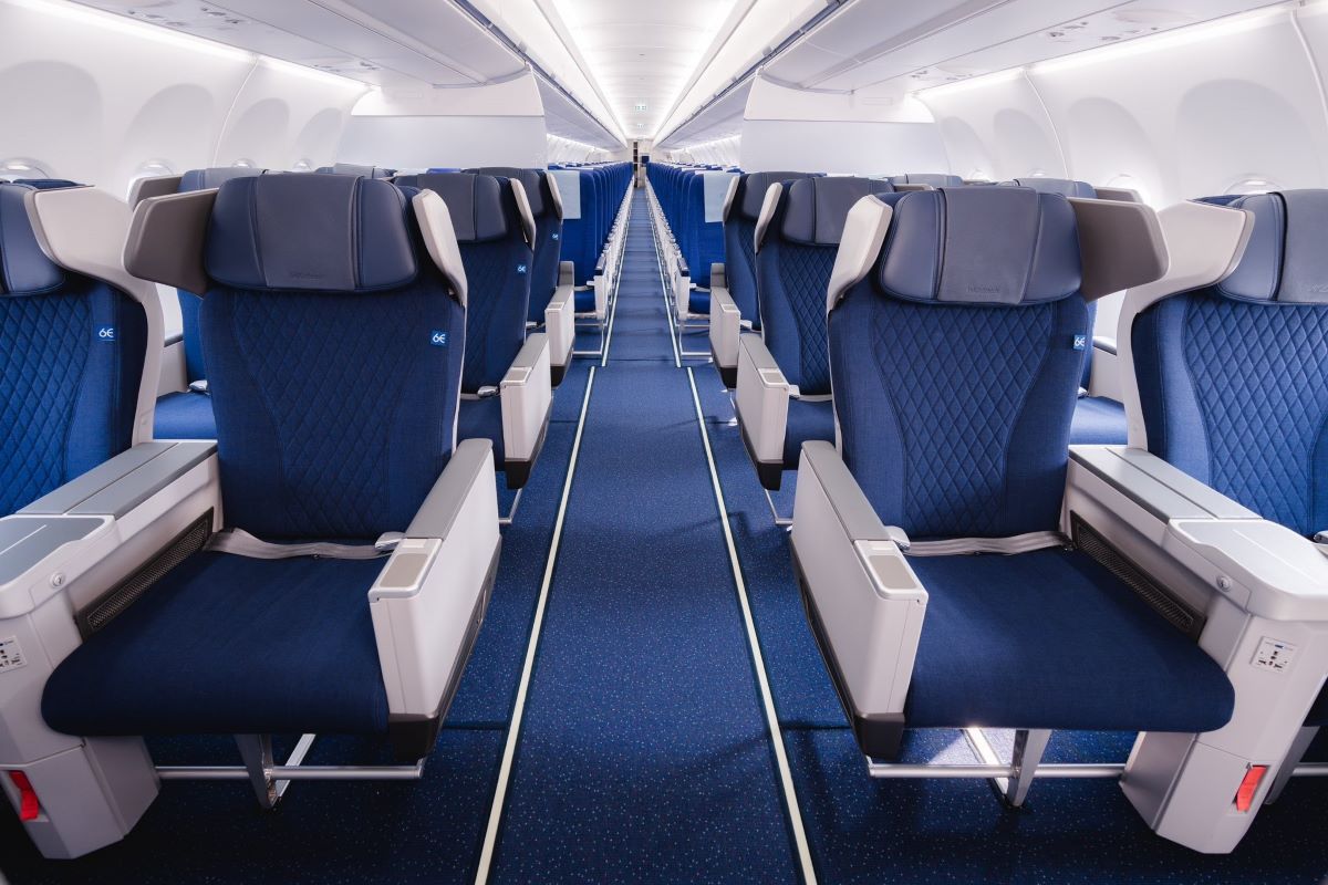 Image: IndiGo's new business class service - IndiGoStretch.