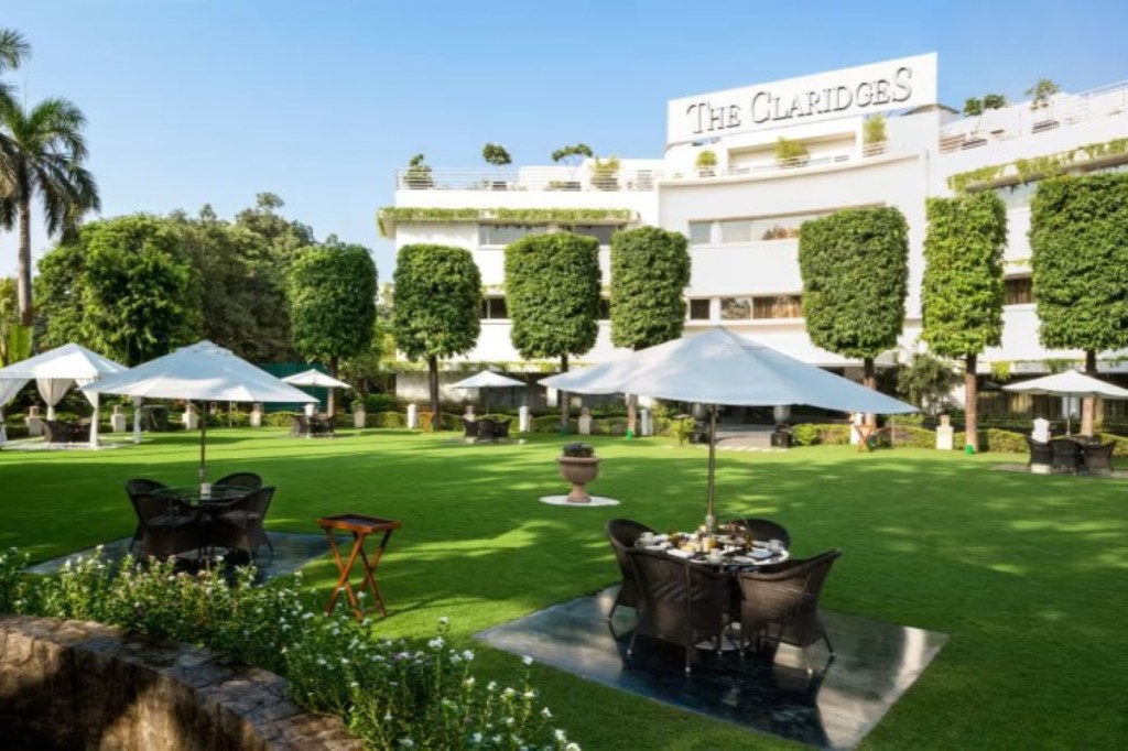 Image: The Claridges, New Delhi.