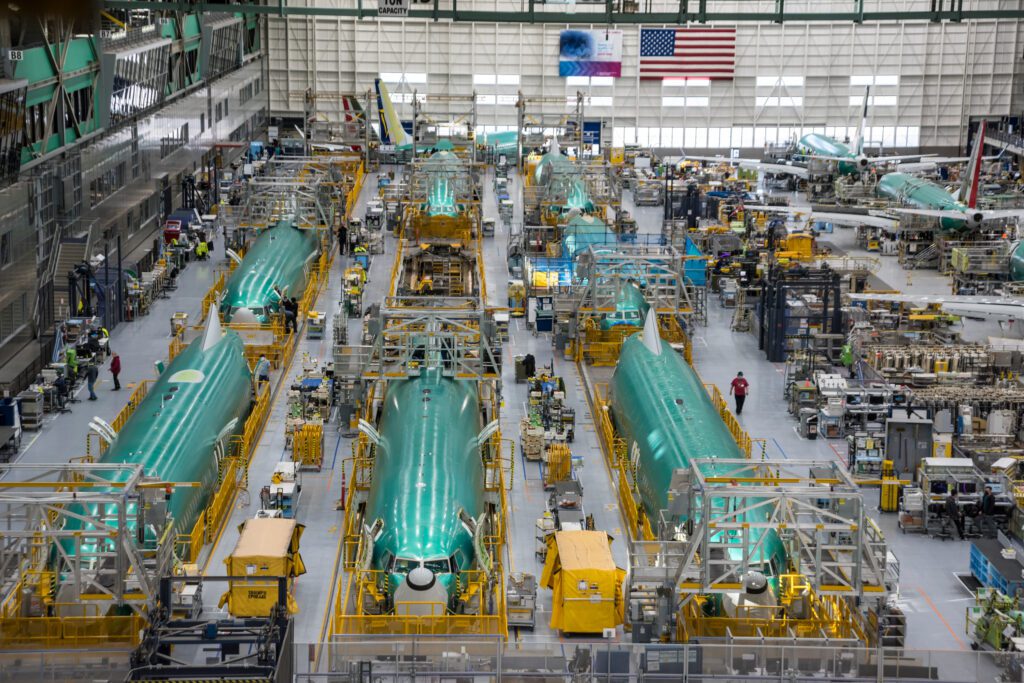 737 factory in Renton