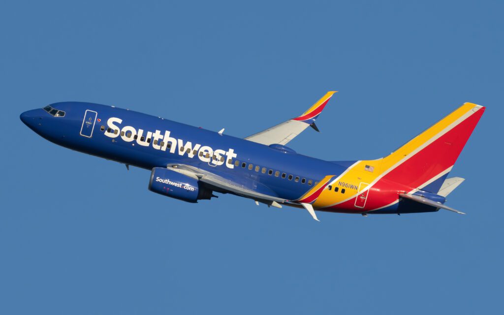 N961WN Southwest Airlines Boeing 737 7H4 1