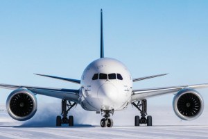 IndiGo's first widebody aircraft.