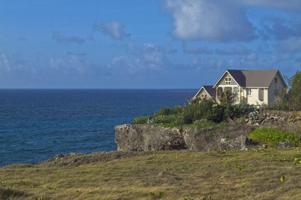 A beautiful home with an Atlantic Ocean view in Barbados