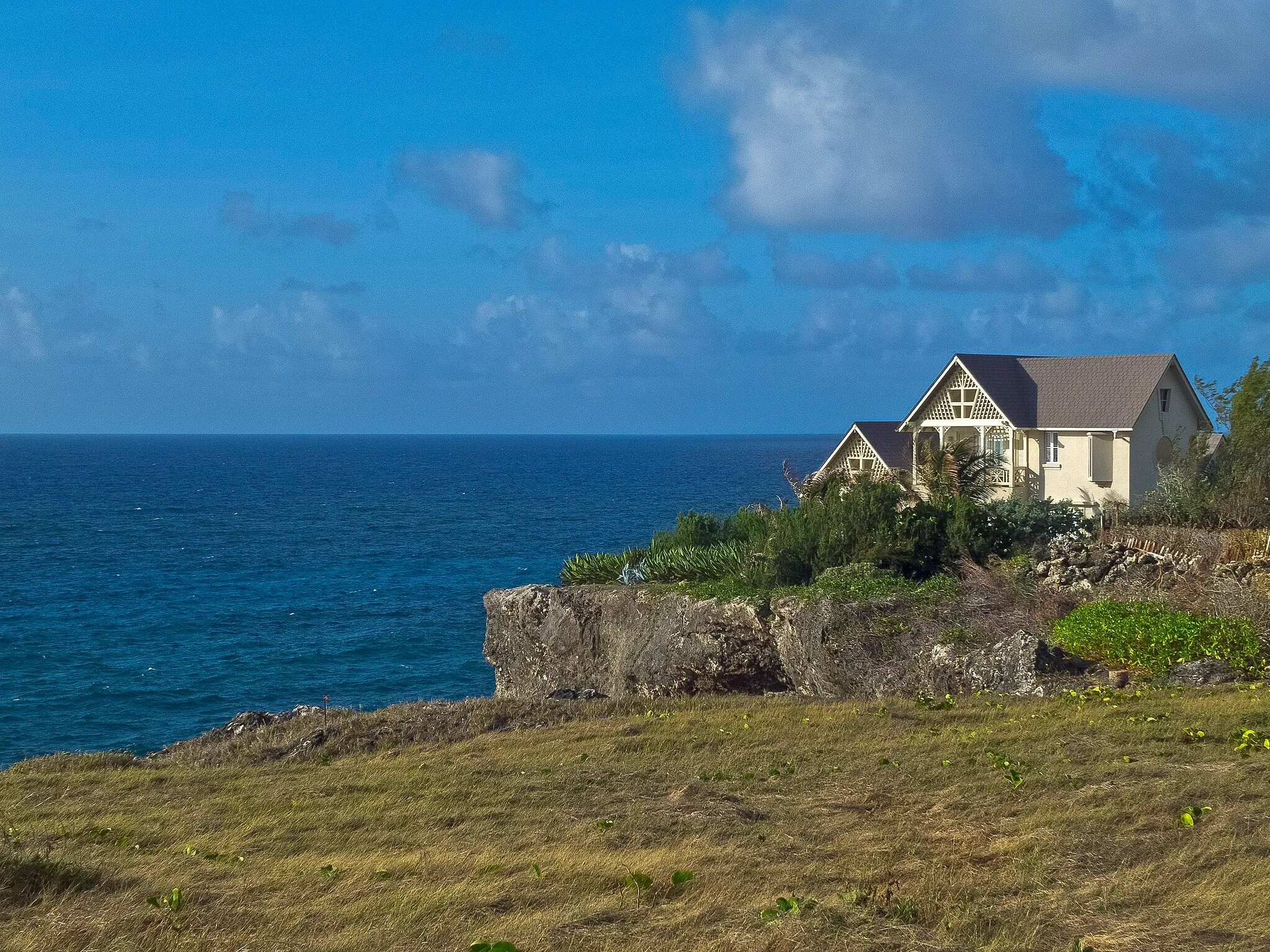 A beautiful home with an Atlantic Ocean view in Barbados