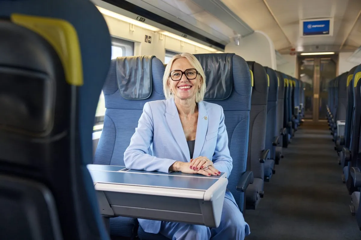 Gwendoline Cazenave, CEO of Eurostar International.