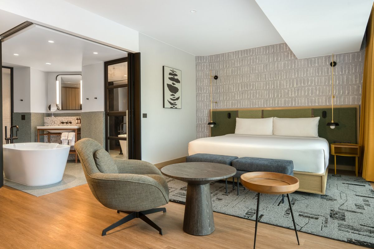 hotel guestroom interior