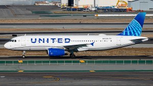 United Airlines plane