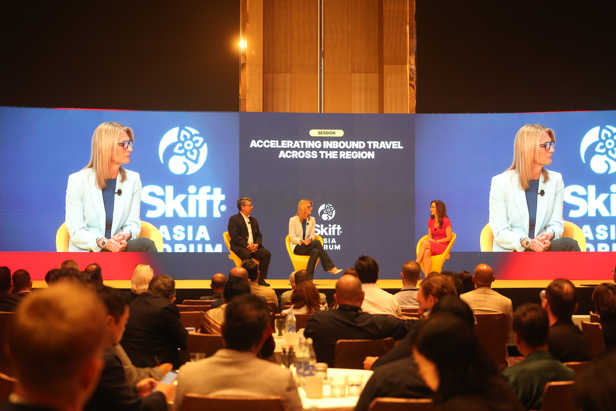 skift asia forum 2025 on-stage conversation on inbound travel