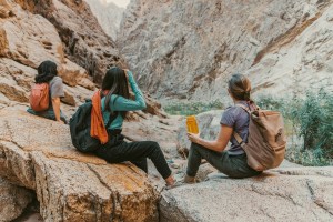 Three travelers