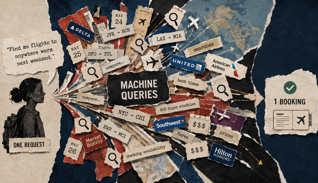 The High Cost of Infinite Search: How AI Agents Break Travel Economics