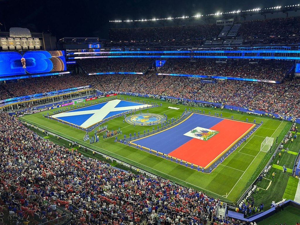 Gillette Stadium during the Scotland vs Haiti match on June 13, 2026.