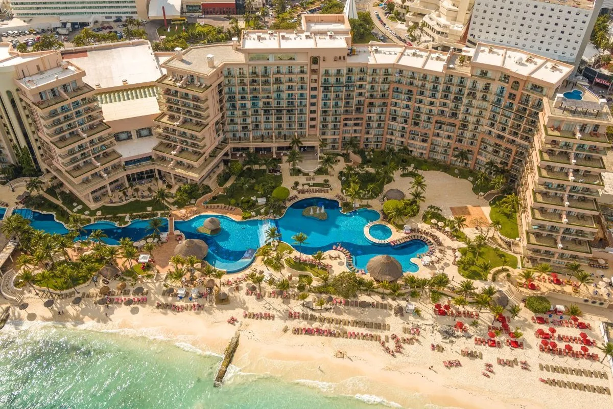 all-inclusive resort exterior