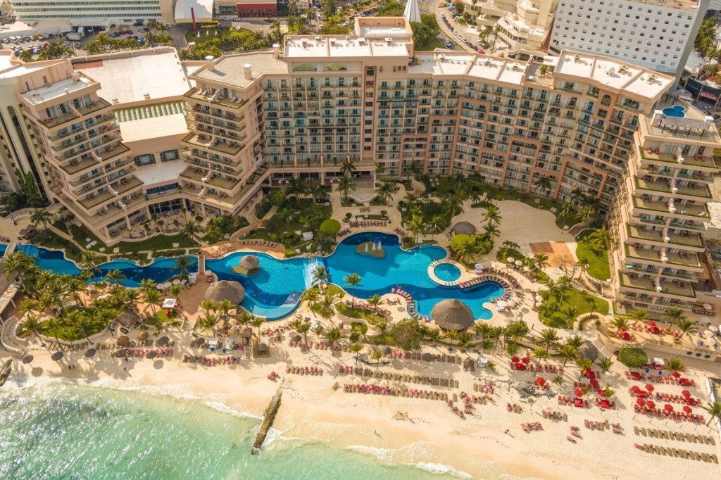all-inclusive resort exterior